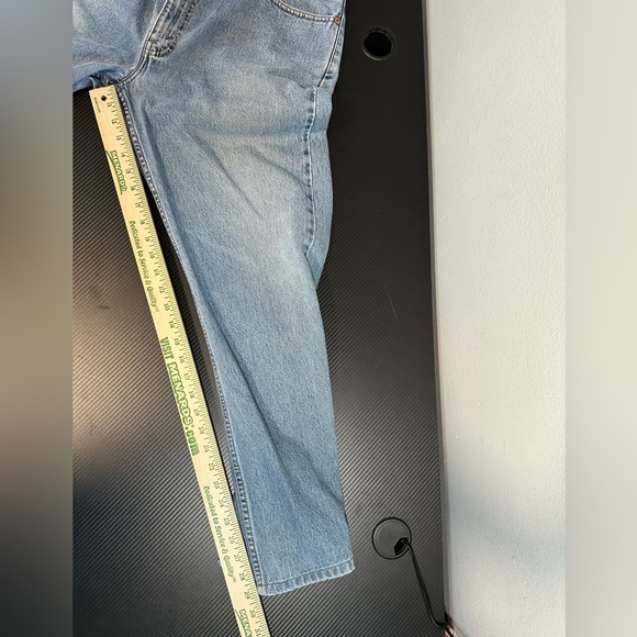 Vintage Y2K Levis 505 Classic Straight Leg Light Wash Jeans Size 34x30 - Picture 9 of 9